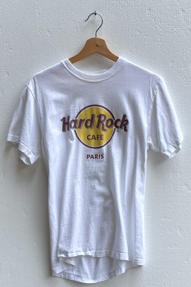 frygt Dolke Array af Vintage Hard Rock Café Paris T-shirt | Urban Outfitters