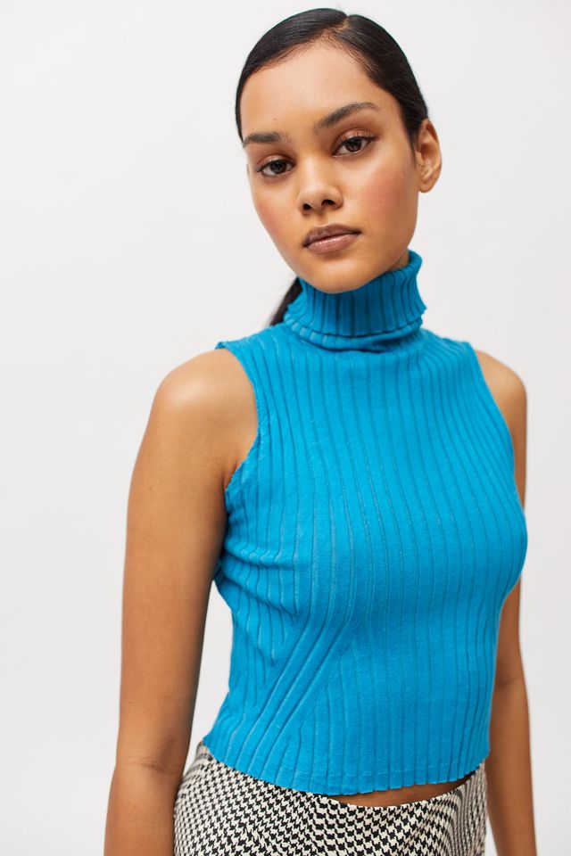 Urban Renewal Recycle Ribbed Crop Top | Urban Outfitters