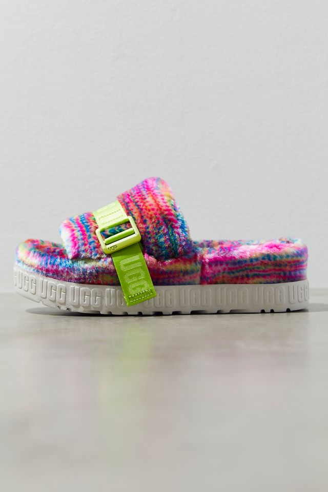 Mules à plateforme Pixelate Fluffita UGG #1