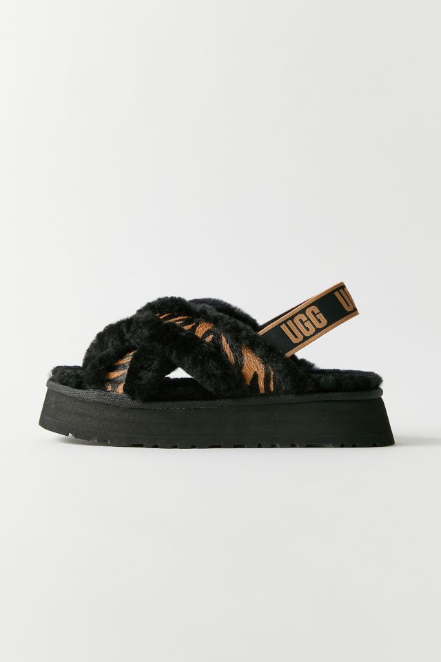 UGG Disco Cross Tiger Print Platform Sandal | Urban