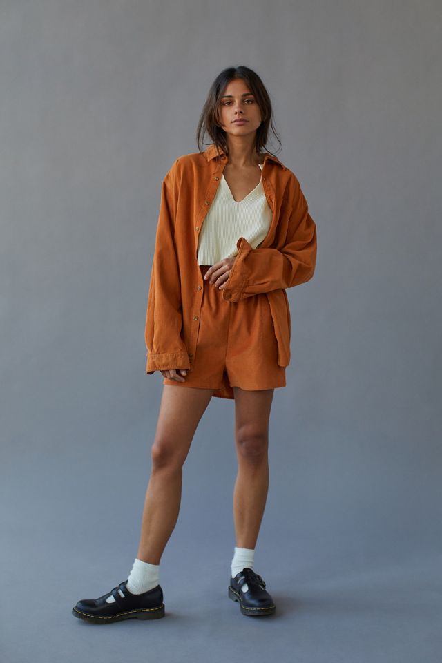 Urban Renewal Remade Overdyed Corduroy Shirt #2