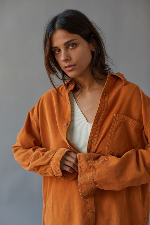 Urban Renewal Remade Overdyed Corduroy Shirt #3