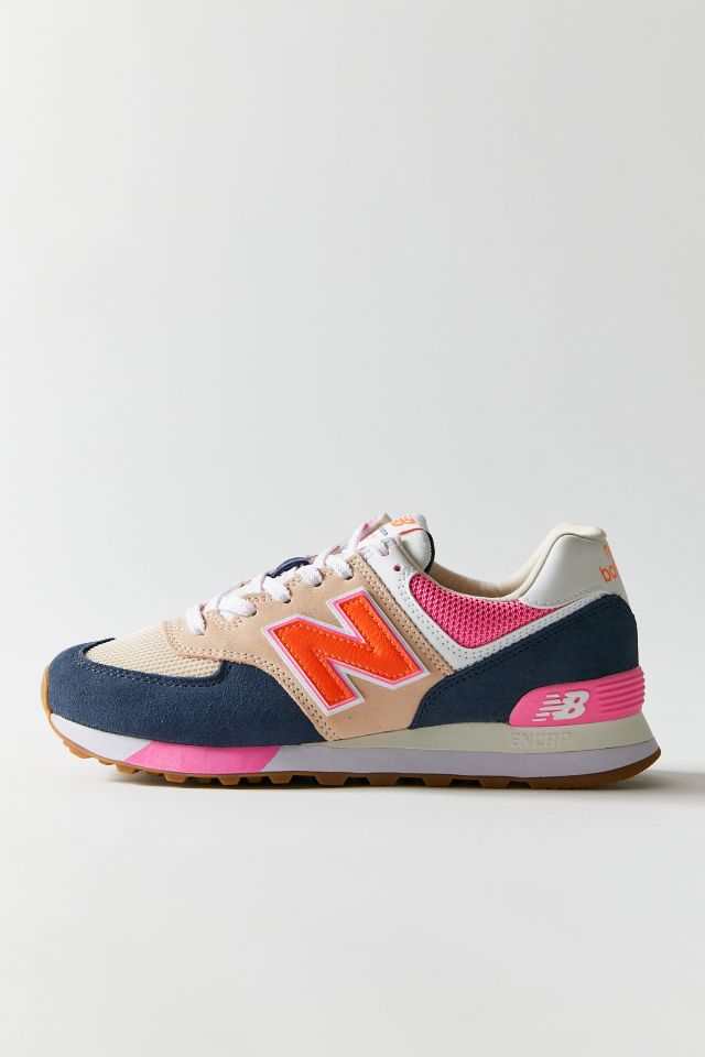 new balance 574 colourblock