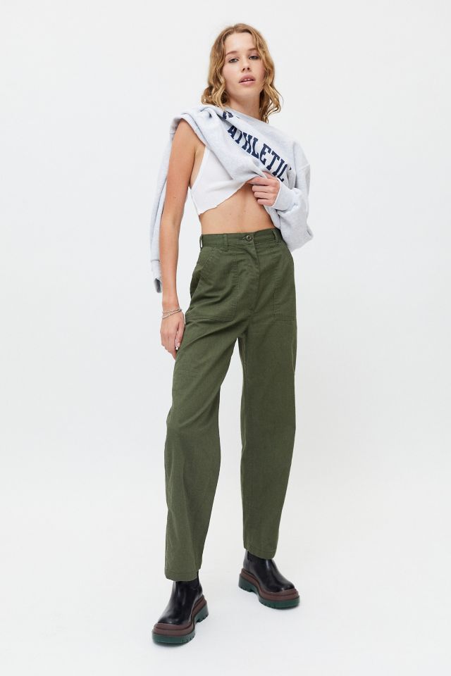 Urban outfitters best sale green cargo pants