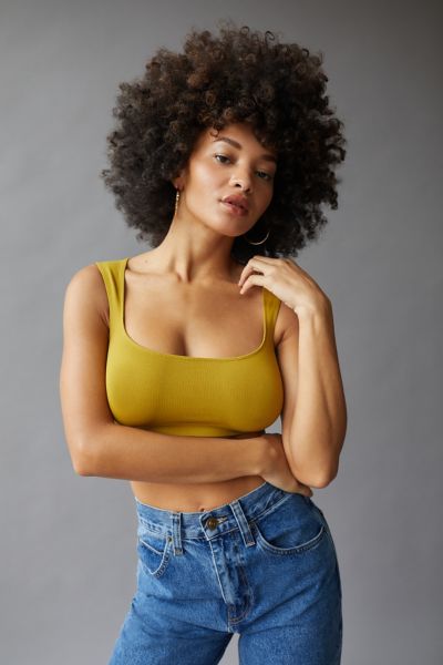 Out From Under Moxie Seamless Textured Bra Top