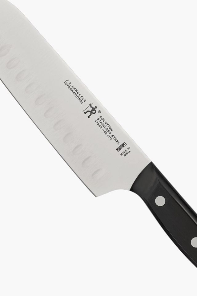 Henckels Solution 7-inch Hollow Edge Santoku Knife #1