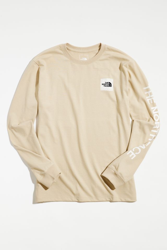 The north face hot sale long sleeve tee