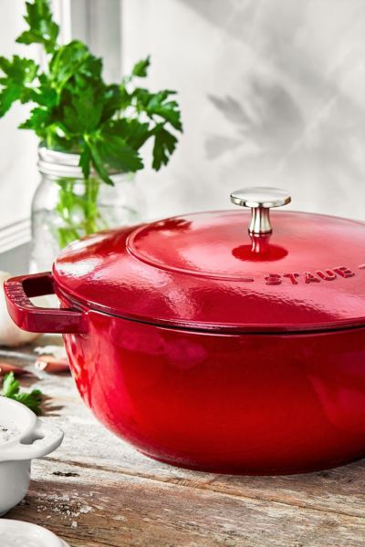 Staub Cast Iron 3.75-qt Essential French Oven In Cherry