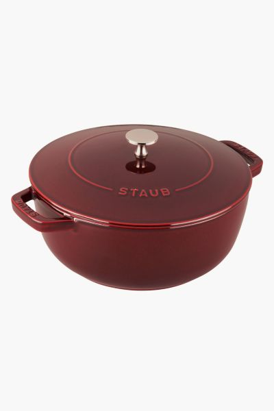 Staub Cast Iron 3.75-qt Essential French Oven In Grenadine