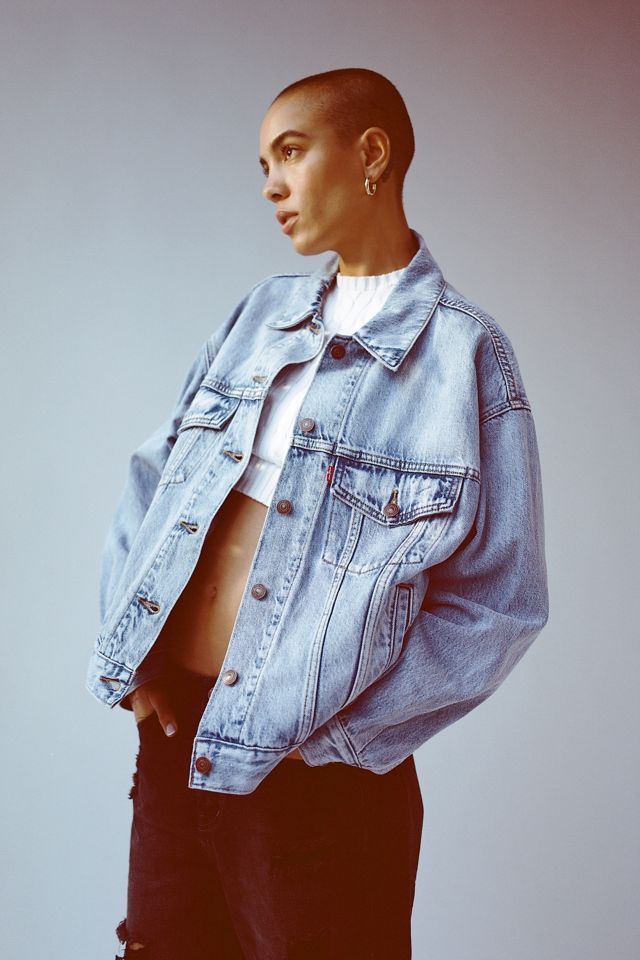 90s style hot sale denim jacket