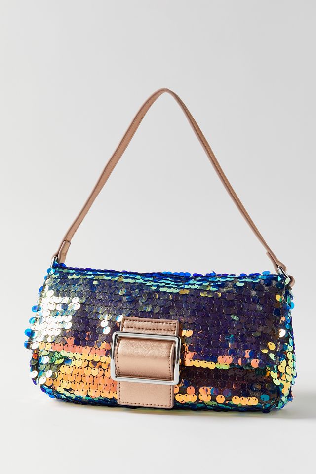Hannah Sequin Flap Bag #2