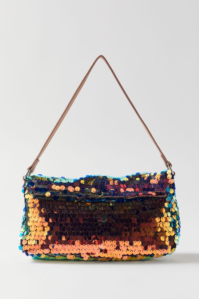 Hannah Sequin Flap Bag #3