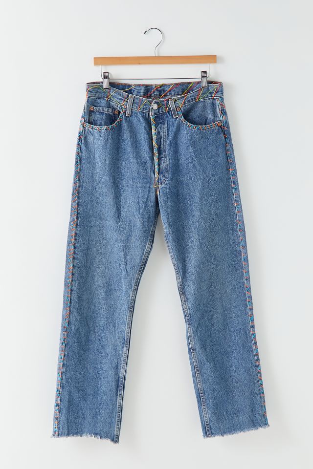 Vintage Levi’s Embroidered Jean | Urban Outfitters