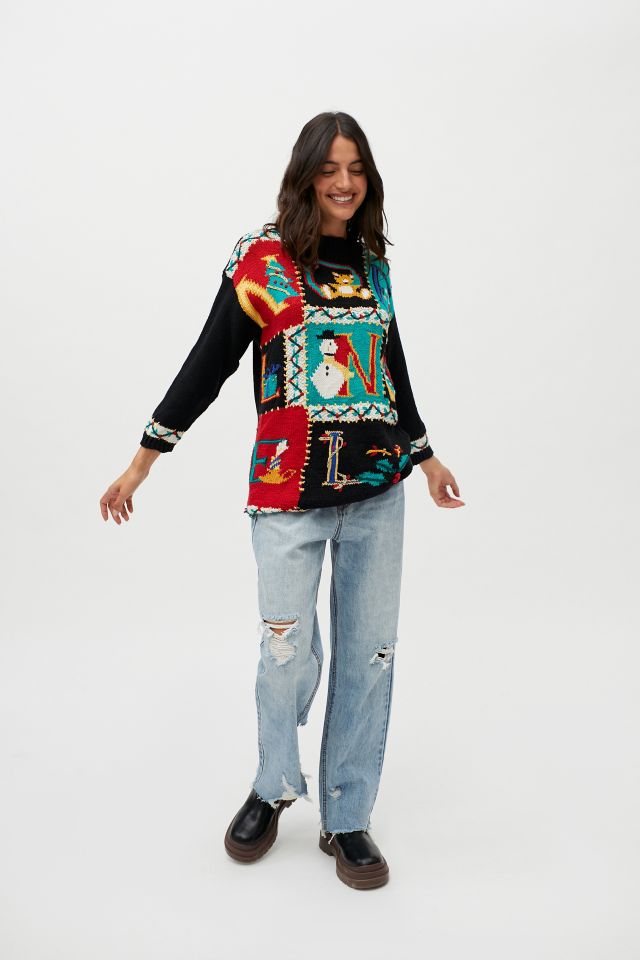 Urban Renewal Vintage Holiday Pullover Sweater #3