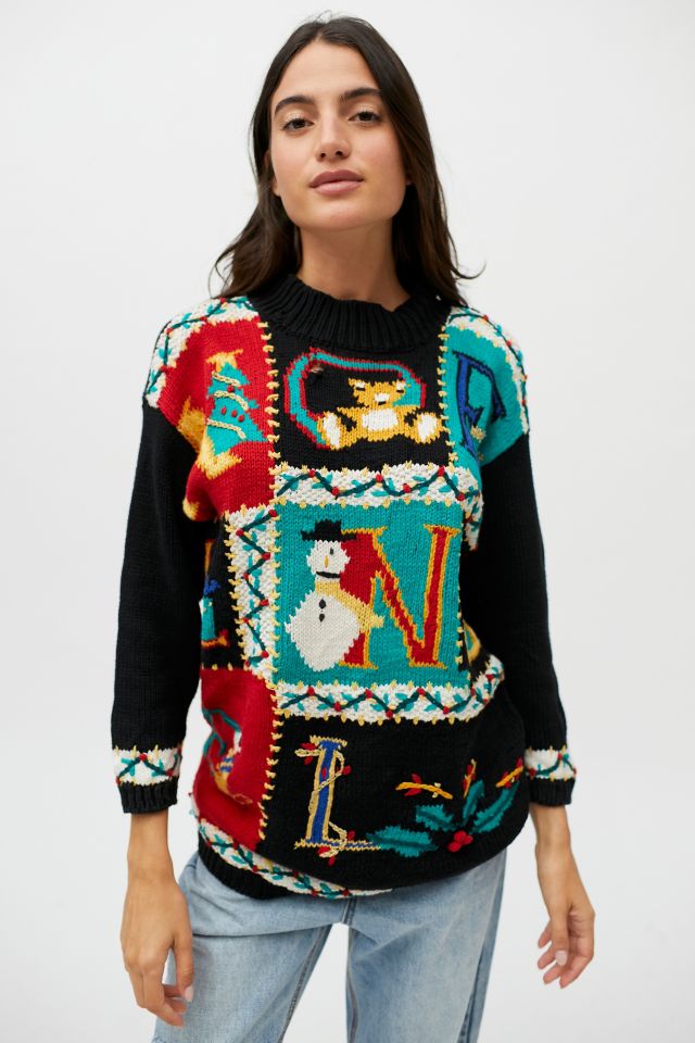 Urban Renewal Vintage Holiday Pullover Sweater #5