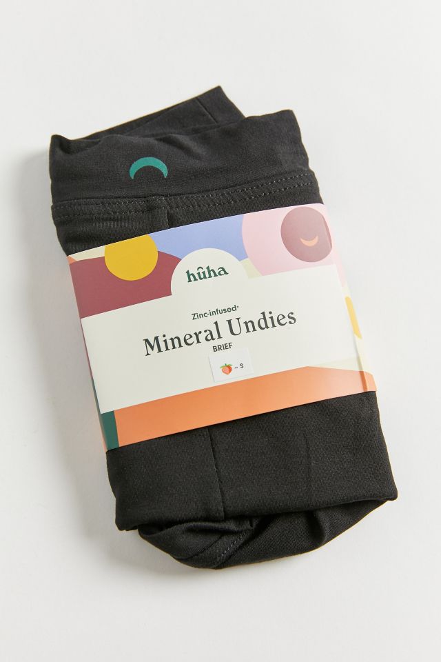 Black Brief - Huha Mineral Undies