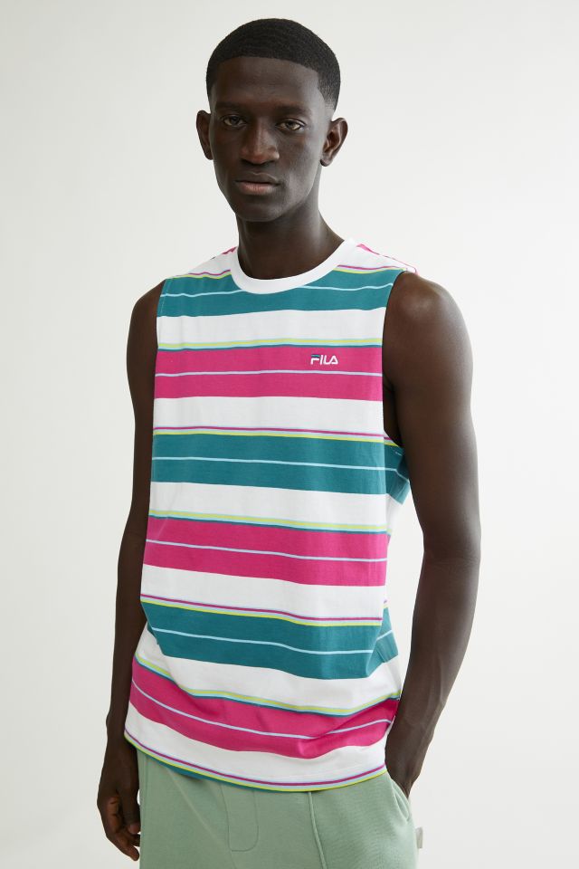 Débardeur rayé à fils teints FILA #1