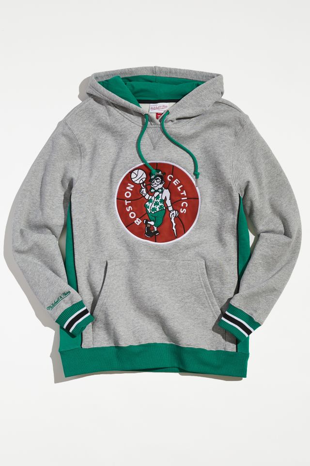 Mitchell & Ness Boston Celtics Premium Fleece Hoodie Sweatshirt