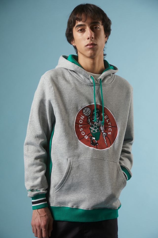 Mitchell & Ness Boston Celtics Premium Fleece Hoodie Sweatshirt #2