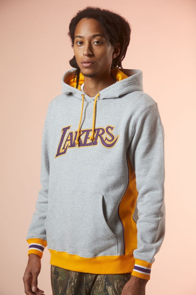 Mitchell & Ness Los Angeles Lakers Premium Fleece Hoodie Sweatshirt