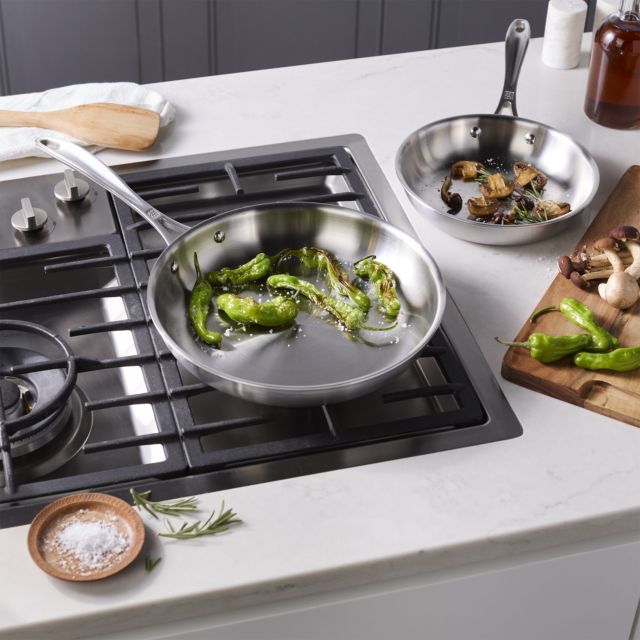 ZWILLING Spirit 3-ply 2-pc Stainless Steel Fry Pan Set #1