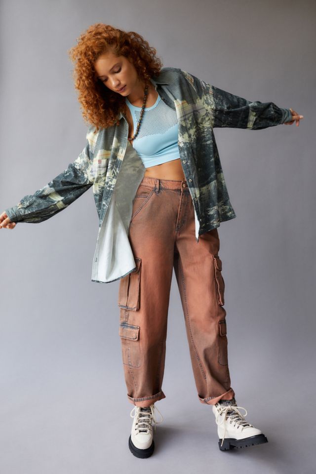 BDG Scenic Corduroy Button-Down Shirt #1