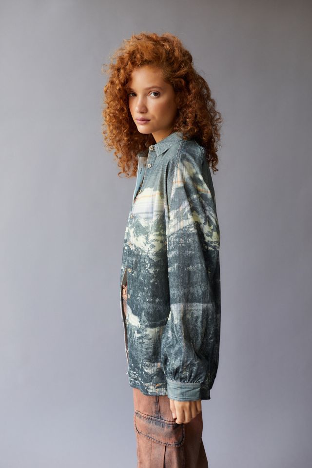 BDG Scenic Corduroy Button-Down Shirt #4