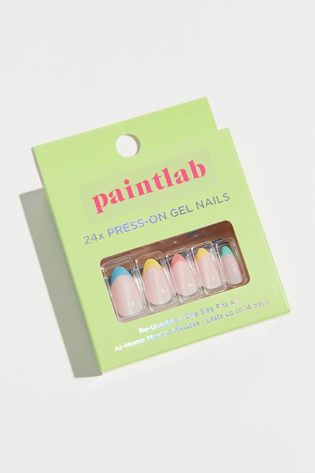 PaintLab Press-On Gel Nail Manicure Set #1