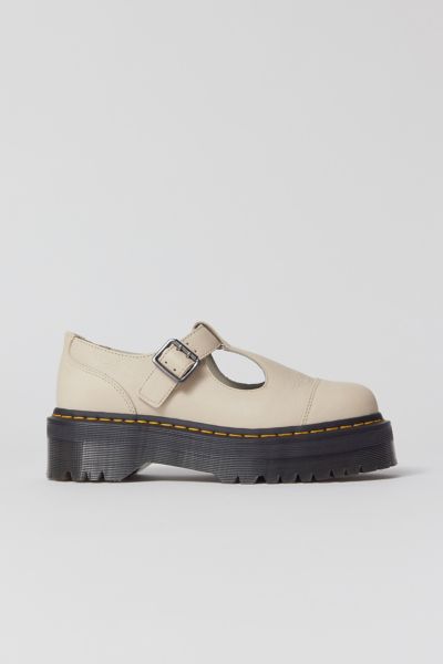 Dr. Martens Bethan Leather Platform Oxford In Parchment | ModeSens