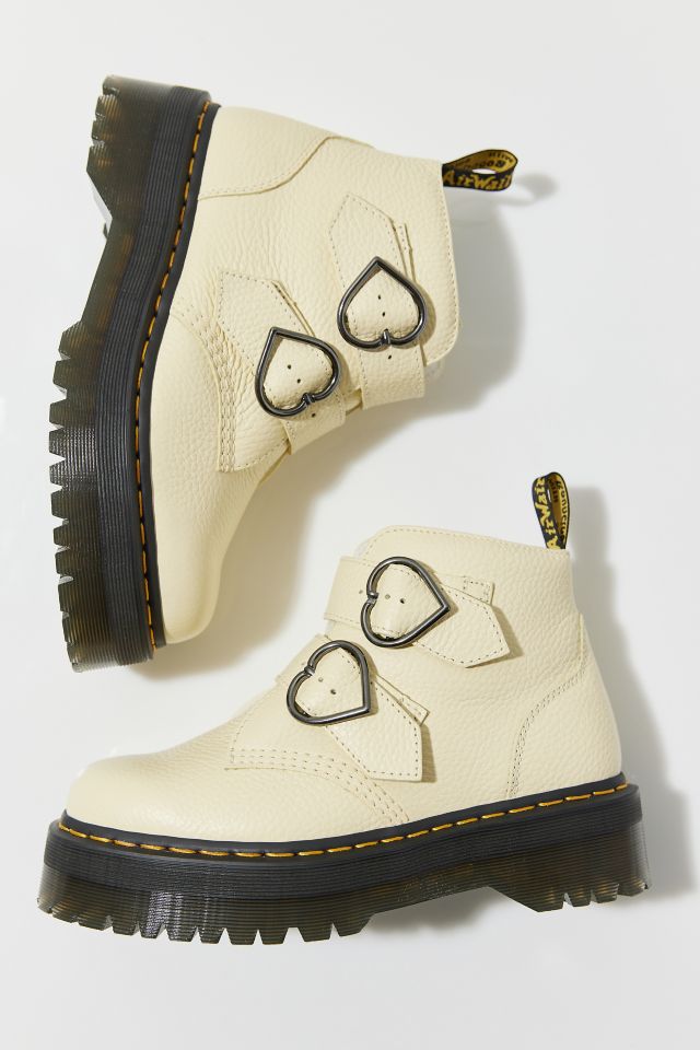 Dr. Martens Women's Devon Heart Platform Boot #3