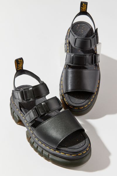 Dr. Martens Ricki Leather 3-Strap Platform Sandal | Urban