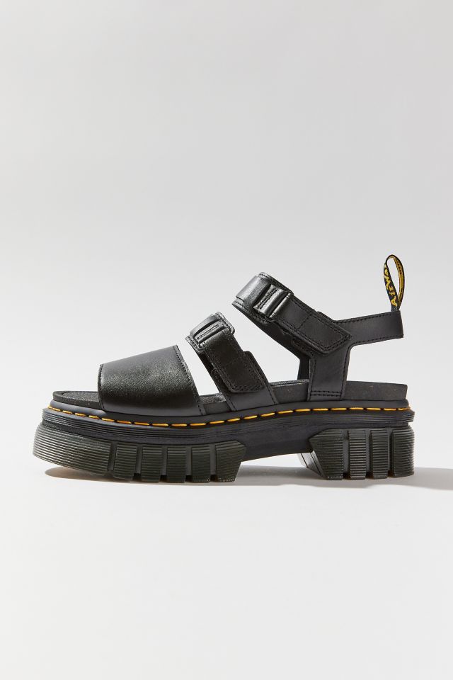 Dr. Martens Ricki Leather 3-Strap Platform Sandal | Urban