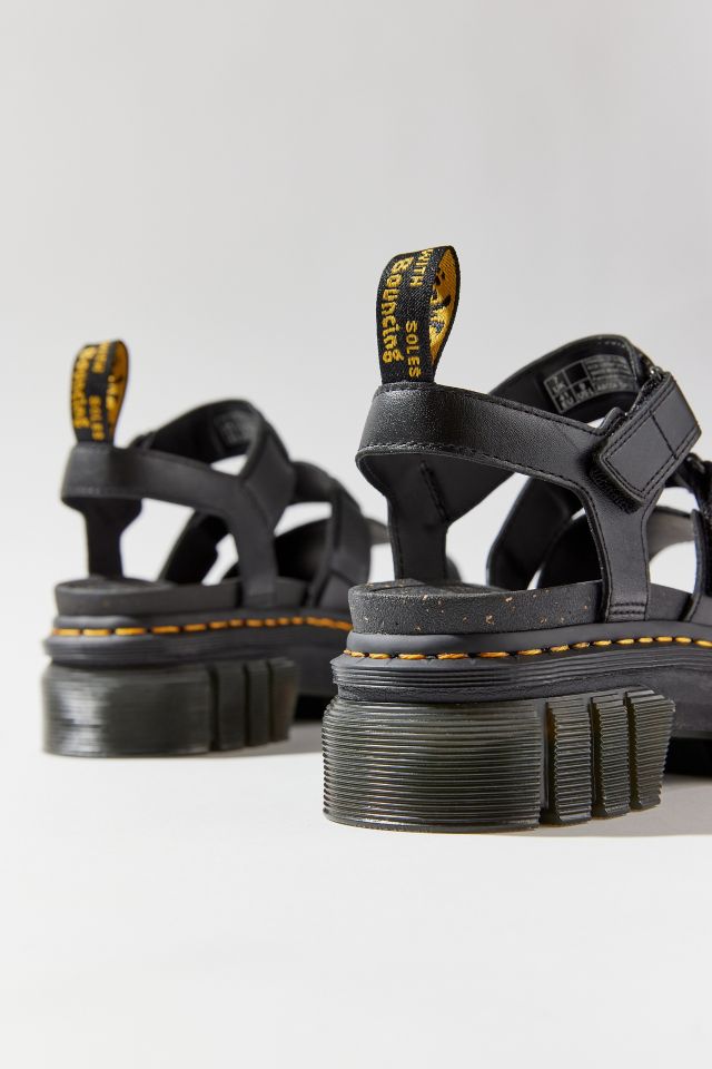 Dr. Martens Ricki Leather 3-Strap Platform Sandal | Urban