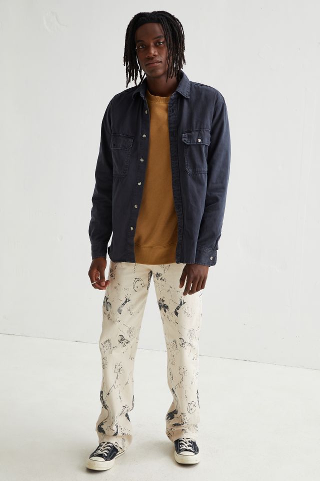 BDG Skate Fit Jean – Doodle Print #1