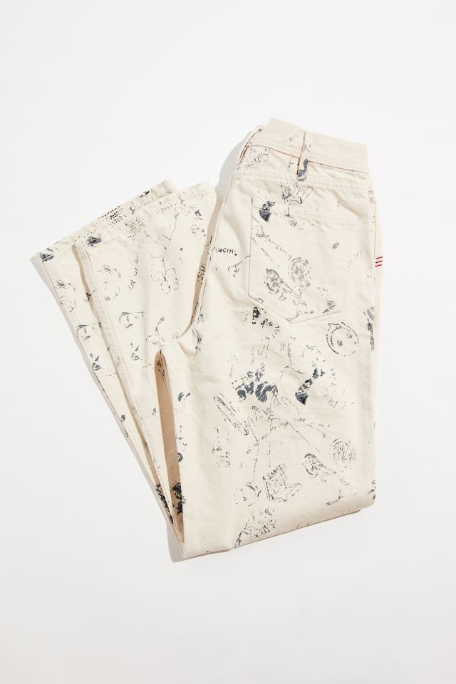 BDG Skate Fit Jean – Doodle Print #5