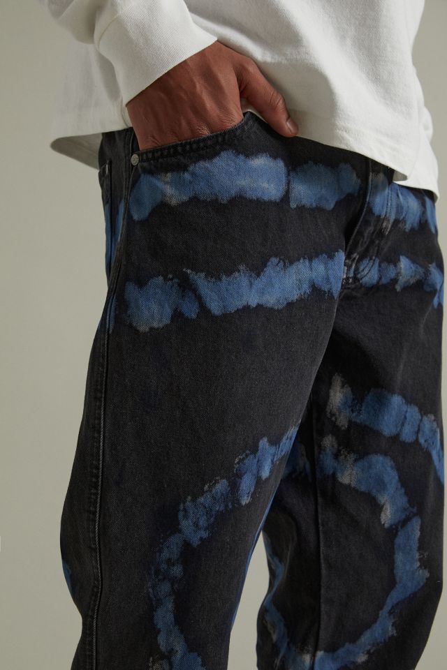 The Ragged Priest Pixel Tie-Dye Jean | Urban Outfitters