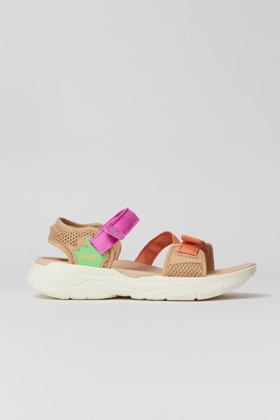 Teva Zymic Sandals In Latte/prism