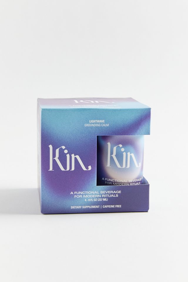 Kin Euphorics® Lightwave Grounding Calm Beverage Supplement 4-Pack #1