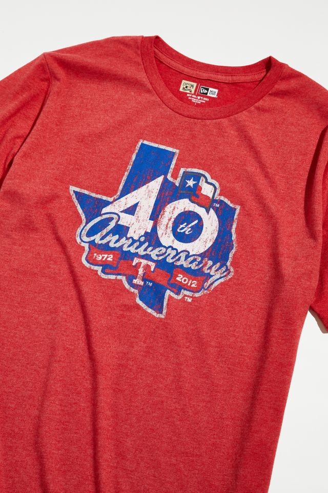 New Era Texas Rangers MLB Logo Tee #1