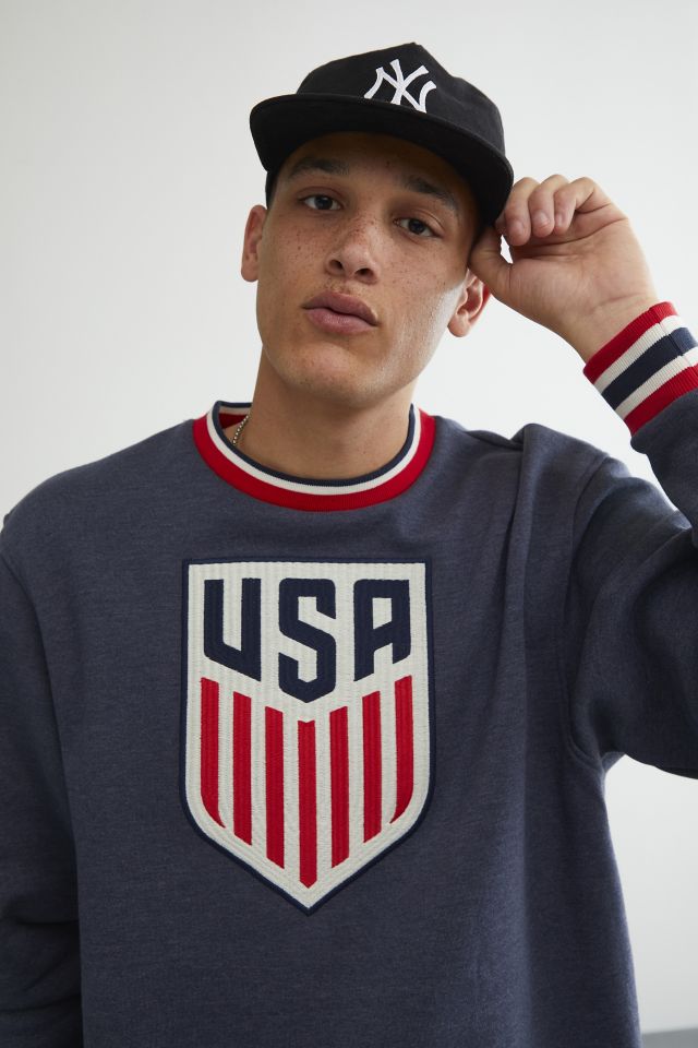 Retro 2010 USA Football Crewneck Sweatshirt - Dirt Pitch