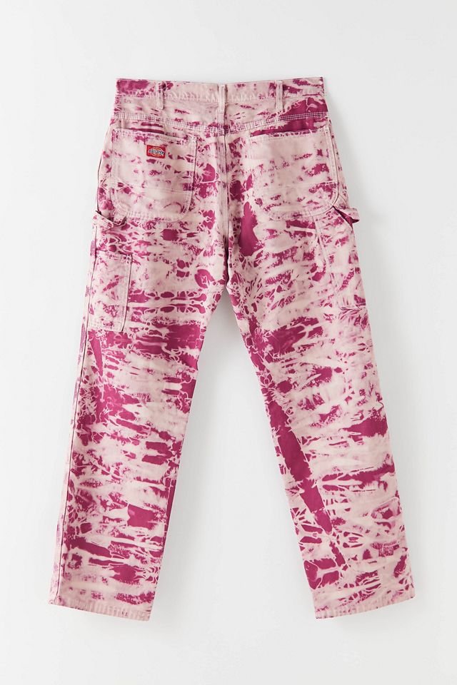 KkCo X Urban Renewal Vintage Dickies Pink Dye Tech Pant | Urban Outfitters