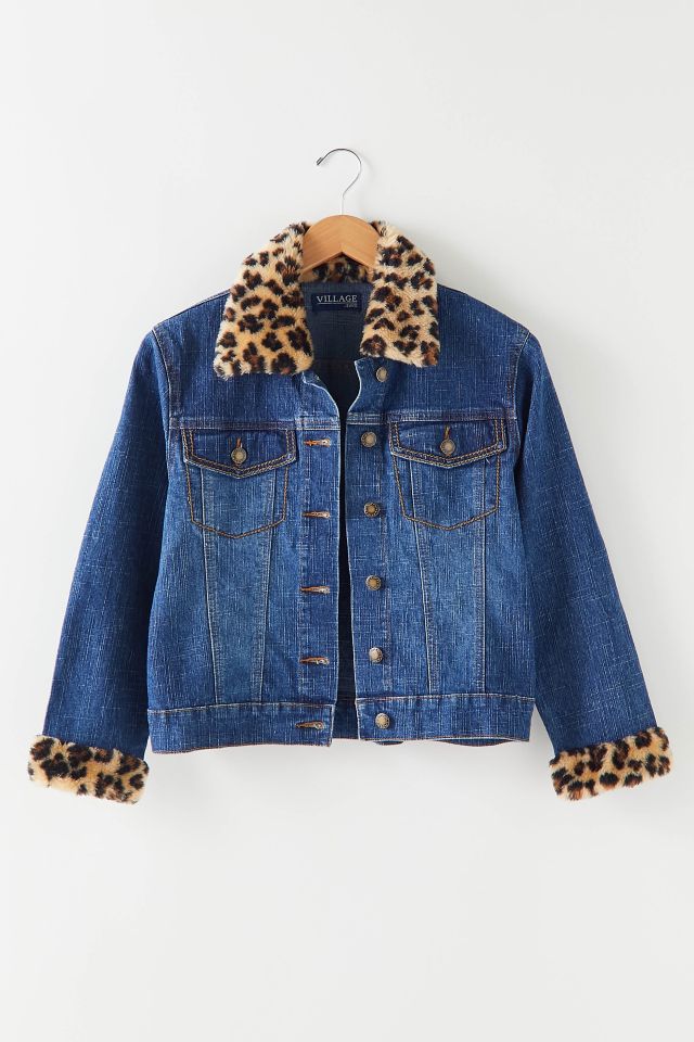Leopard print jacket urban outfitters deals