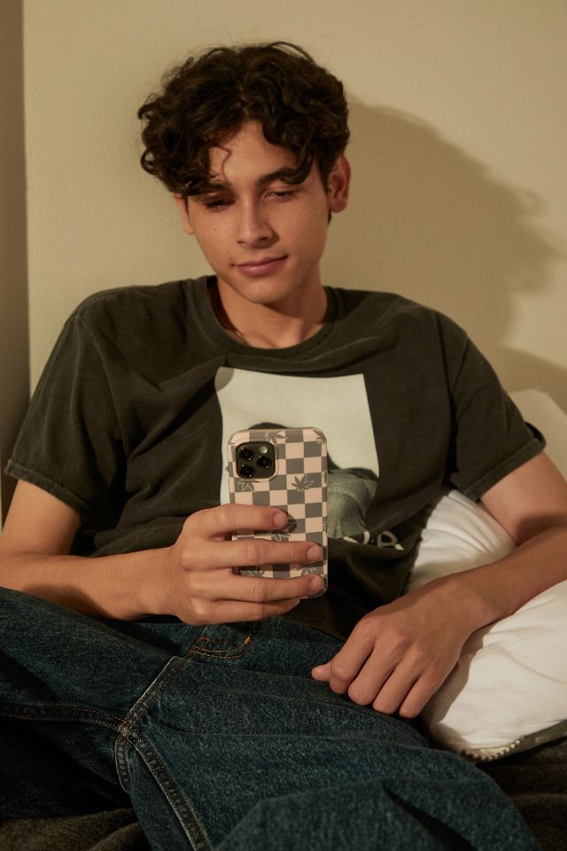 UO Leaf Check iPhone Case Urban Outfitters