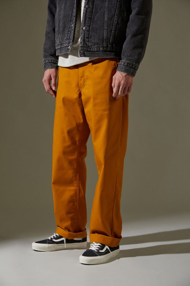 Vans pants clearance Orange