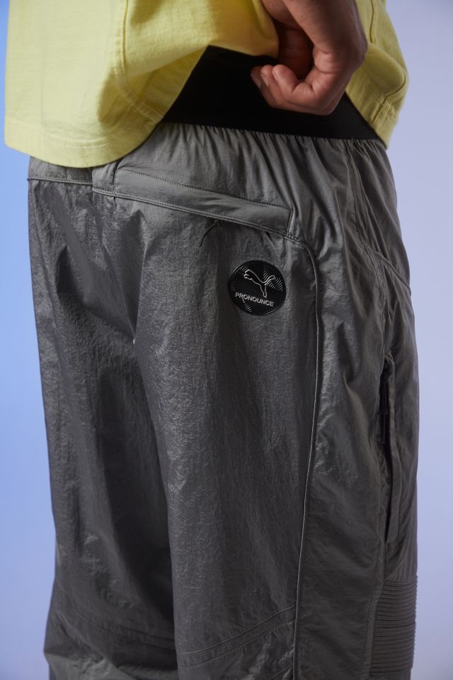 Puma Pronounce Wide Fit Nylon Tech Pant | Urban Outfitters