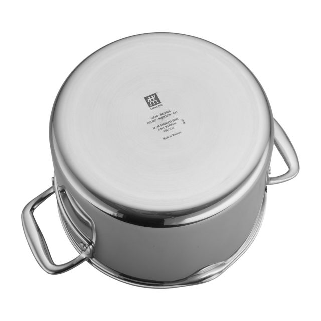 ZWILLING Clad CFX 8-qt Stainless Steel Ceramic Nonstick Stock Pot #2