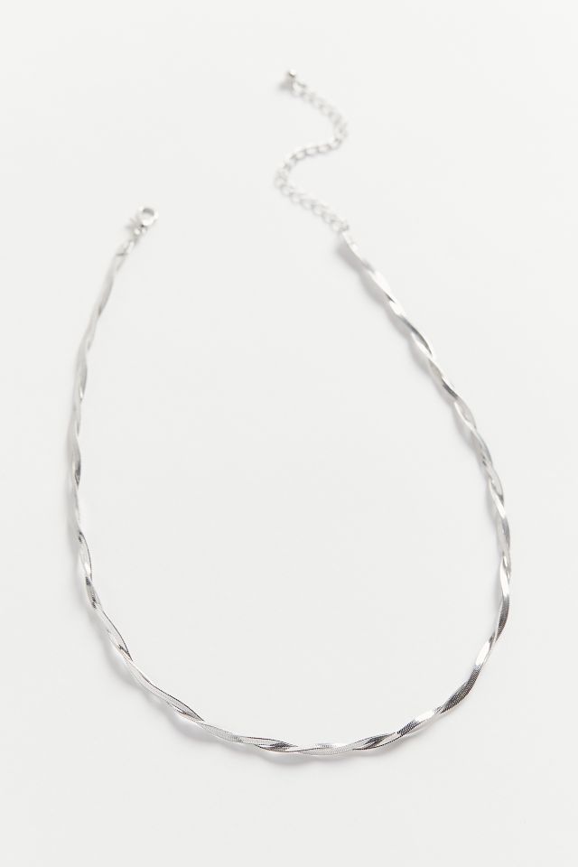 Collier Chaîne Serpent Tressé #2