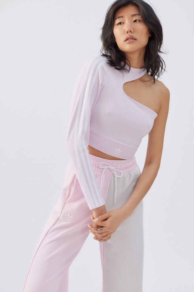 urbanoutfitters.com | adidas One Shoulder Cropped Top