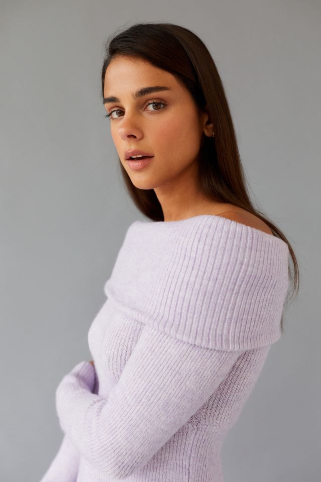UO Grace Off-The-Shoulder Romper #3