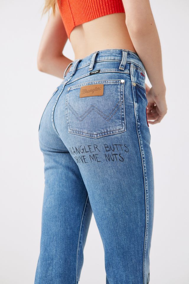 Wrangler X Fender Westward Rockstar Bootcut Jean | Urban Outfitters